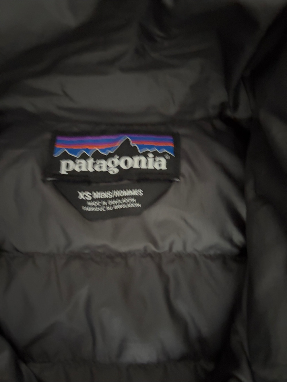 Patagonia Black Quilted Puffer Jacket - Picture 3 of 5